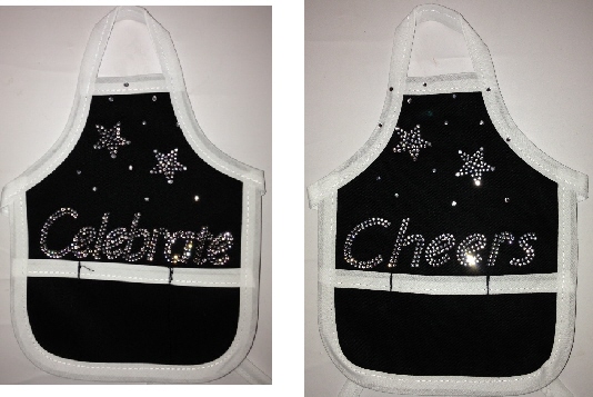 Wine Bottle Aprons - Cheers/Celebrate